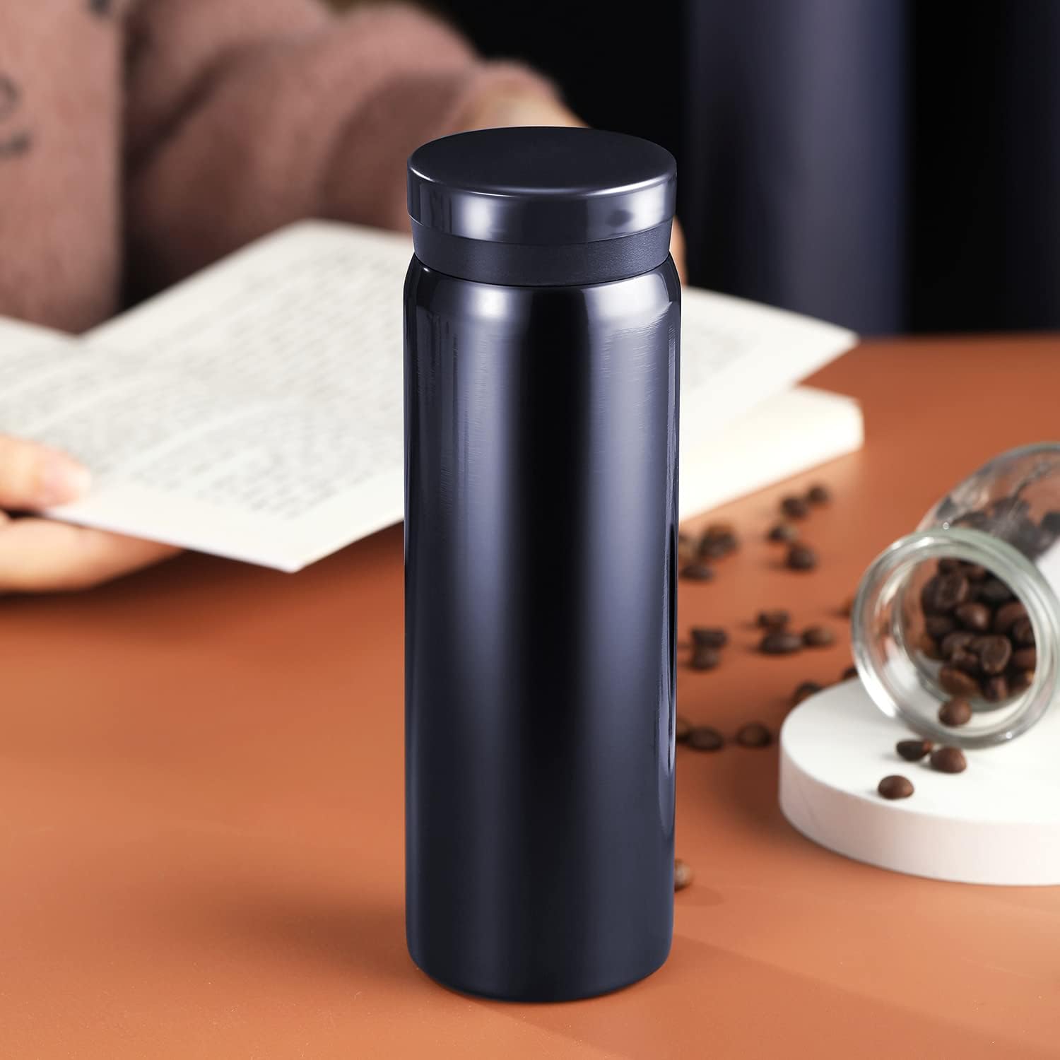Mini Thermos Cute Water Bottle - 7 oz Tiny Insulated Vacuum 18/10 Stainless Steel Small Flask