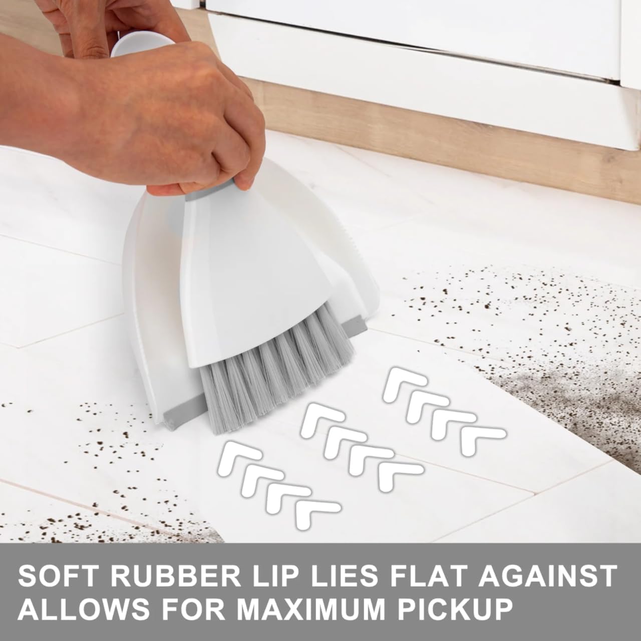 Dust pan Broom Brush Dustpan - Dustpan and Brush Set,Mini dust Pans with Brush,Dust Pan and Brush