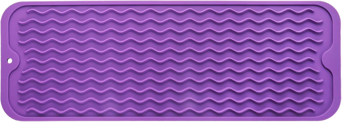 Silicone Dish Drying Mat for Multiple Usage,Easy clean,Eco-friendly,Heat-resistant Silicone Mat for