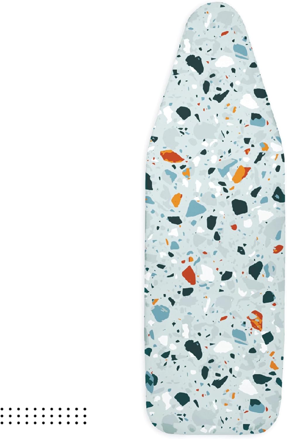 Encasa XO Ironing Board Cover and Pad - Thick 4mm Felt, Heat & Scorch-Resistant, Fits Medium Boards