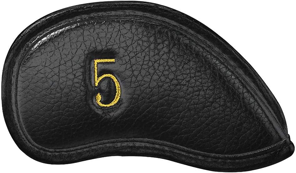 CRAFTSMAN GOLF 12pcs or 1pc Thick Synthetic Leather Golf Iron Head Covers Set Headcover Fit All