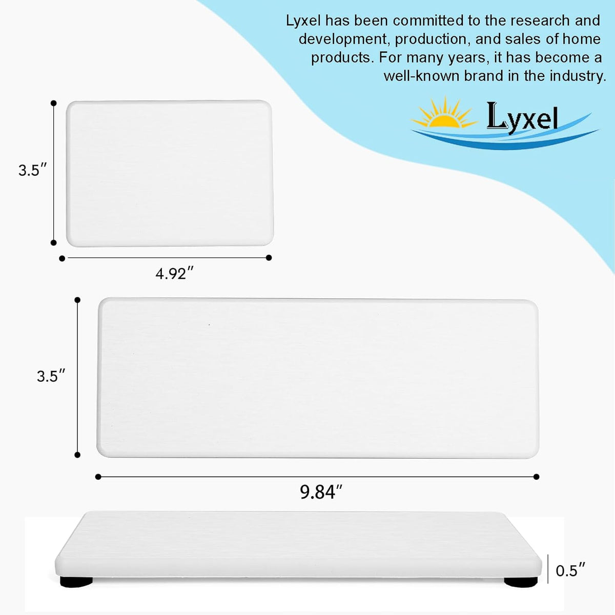 3PCS Stone Drying Tray, Water Absorbing Stone Tray for Sink, Stones Soap Trays, Fast Dry Diatomite