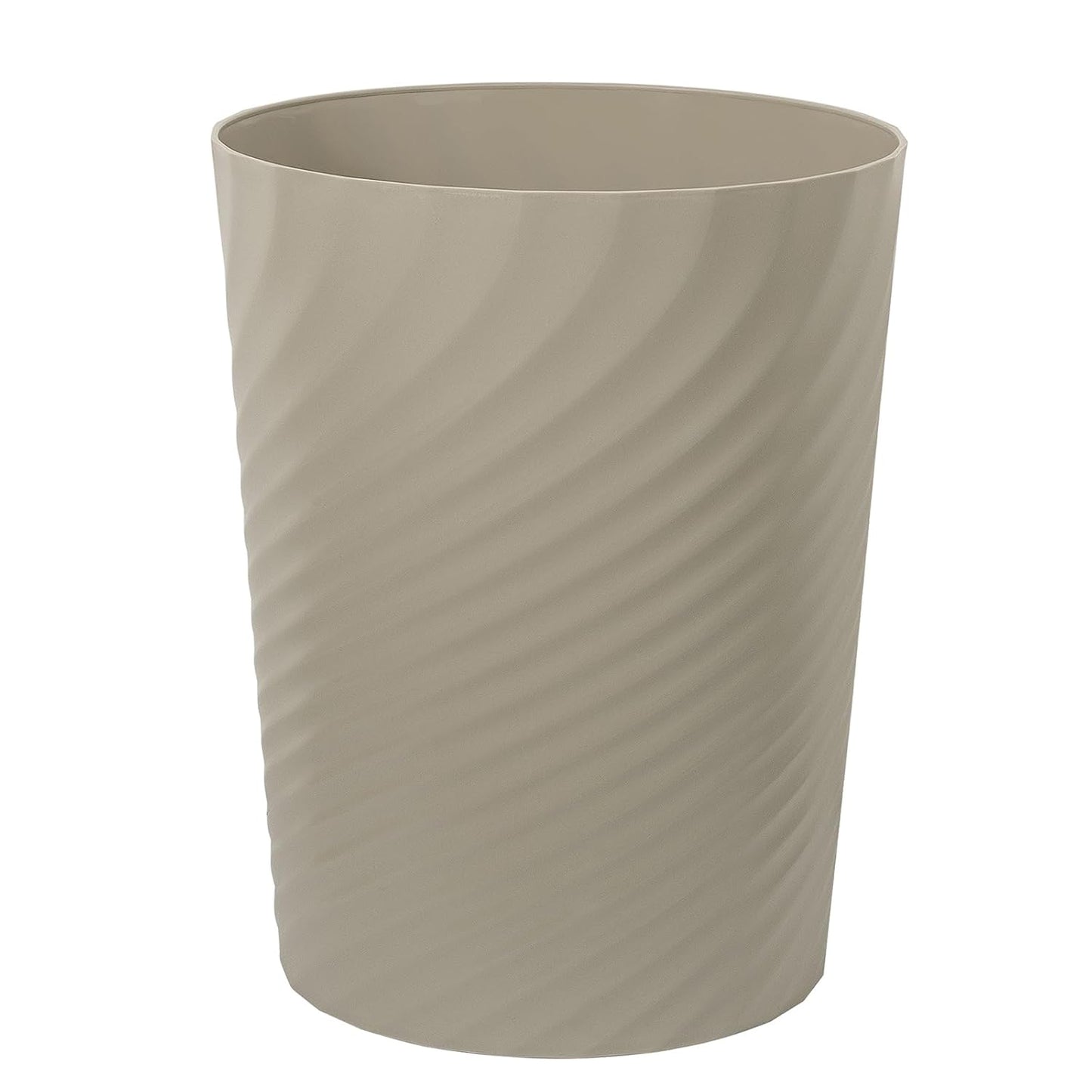 UUJOLY Plastic Small Trash Can Wastebasket, Garbage Container Basket for Bathrooms, Laundry Room