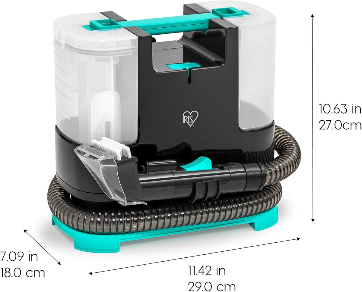IRIS USA Carpet Spot Cleaner Machine 110V with Auto Spray for Low Pile Carpet, Couch, Sofa