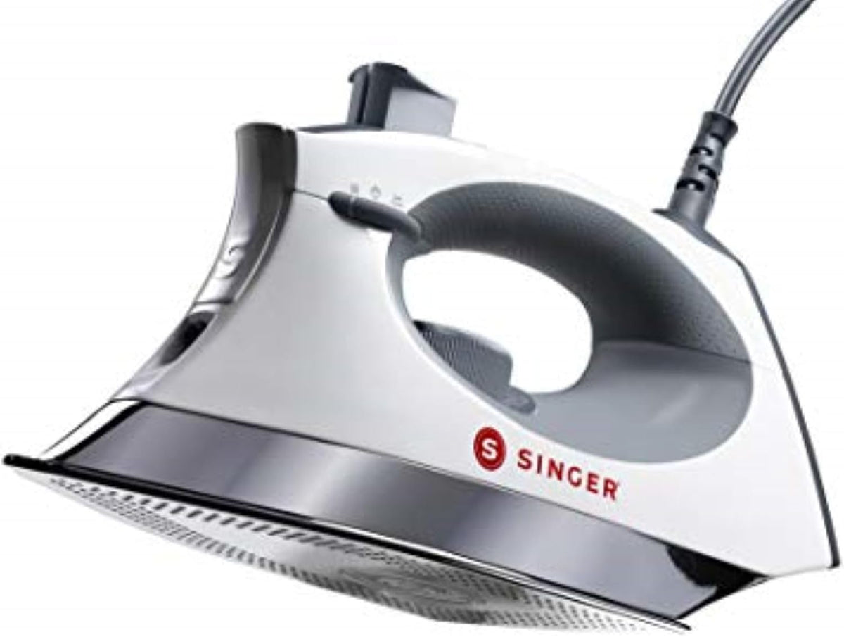 SINGER SteamCraft Steam Iron (1700W) | Steamer with Stainless Steel Plate, OnPoint Precision Tip