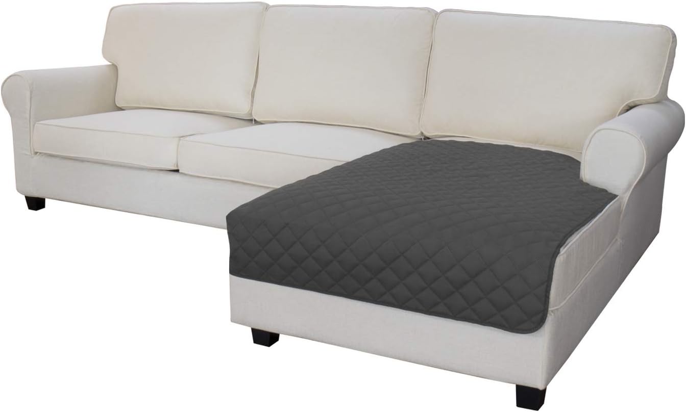 Easy-Going Sectional Couch Covers for Dogs L Shape Sofa Cover Reversible Sofa Slipcover Chaise