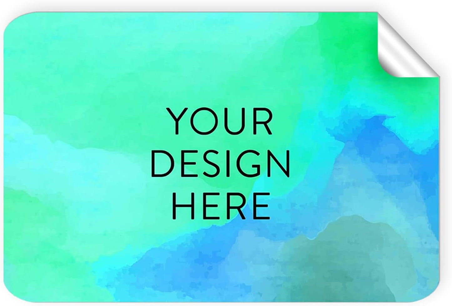 100 Custom Vinyl Stickers - Upload Your own Image, Text, Design, Logo - Personalized Logo Labels