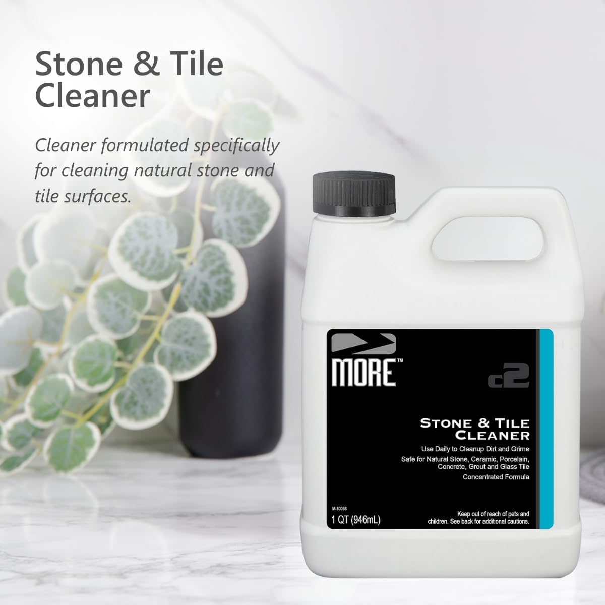 MORE - Stone & Tile Cleaner - Grout & Floor Cleaner for Natural Stone, Marble, Concrete, Ceramic, &
