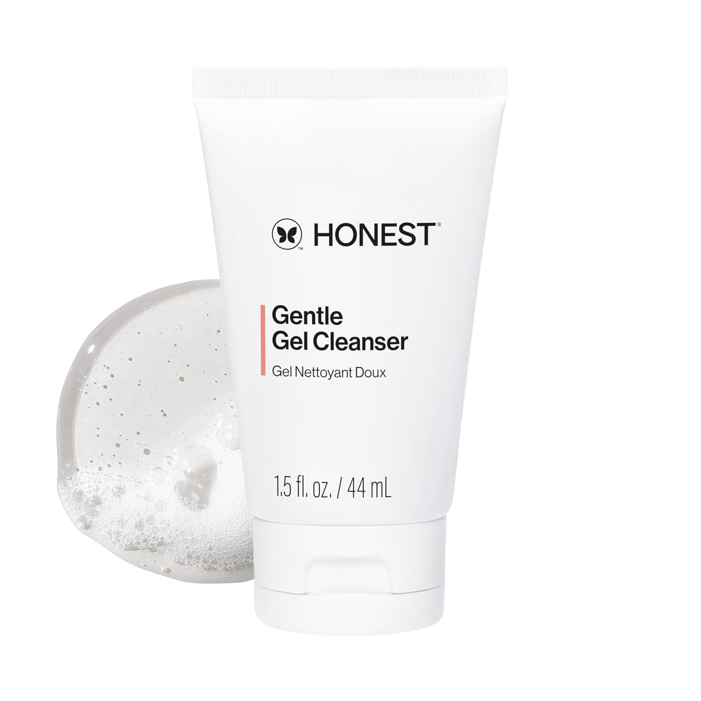 Honest Beauty Mini Gentle Gel Daily Face Cleanser | Calms, Refreshes, + Hydrates | Vegan + Safe for