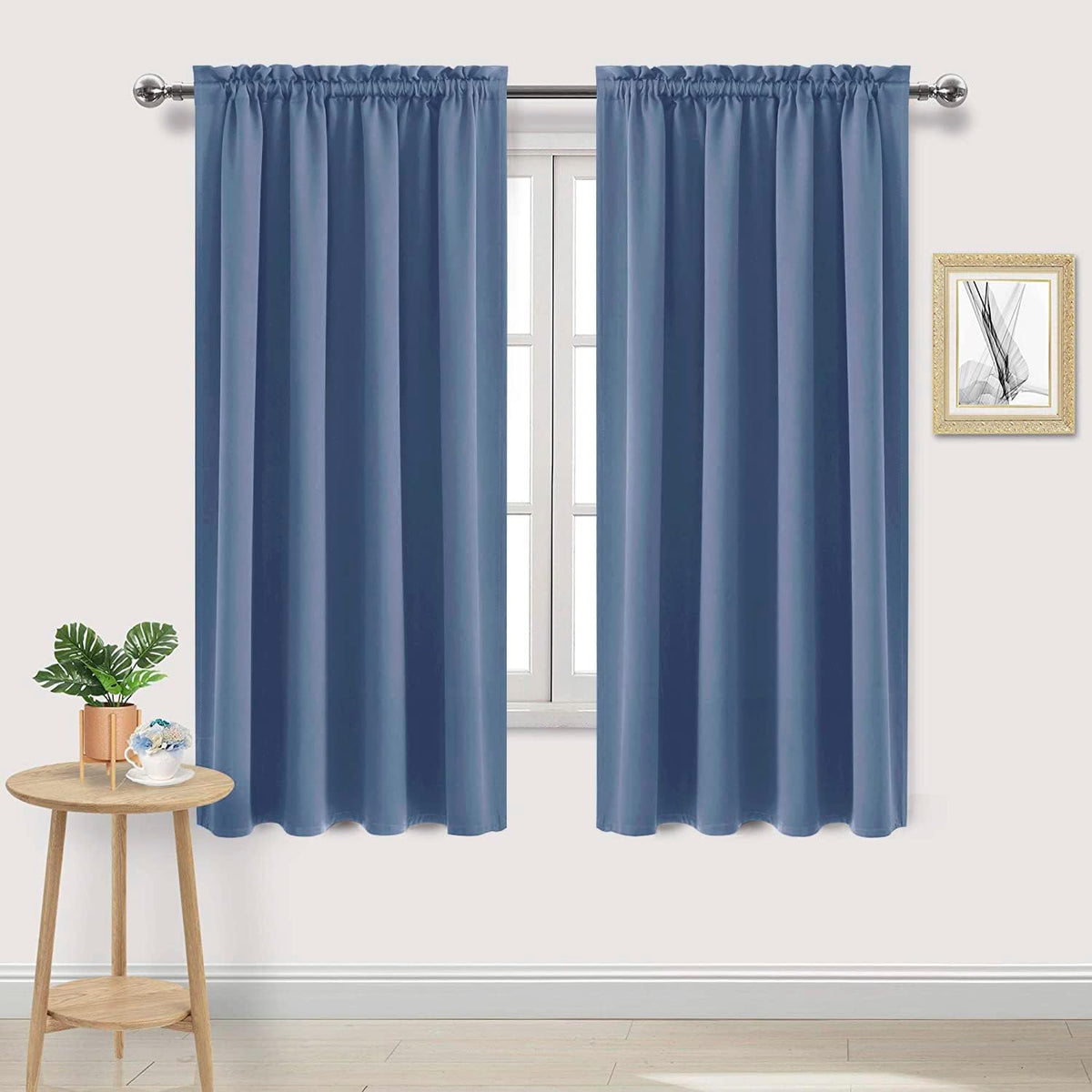 DWCN Blackout Curtains – Thermal Insulated, Energy Saving & Noise Reducing Bedroom and Living Room