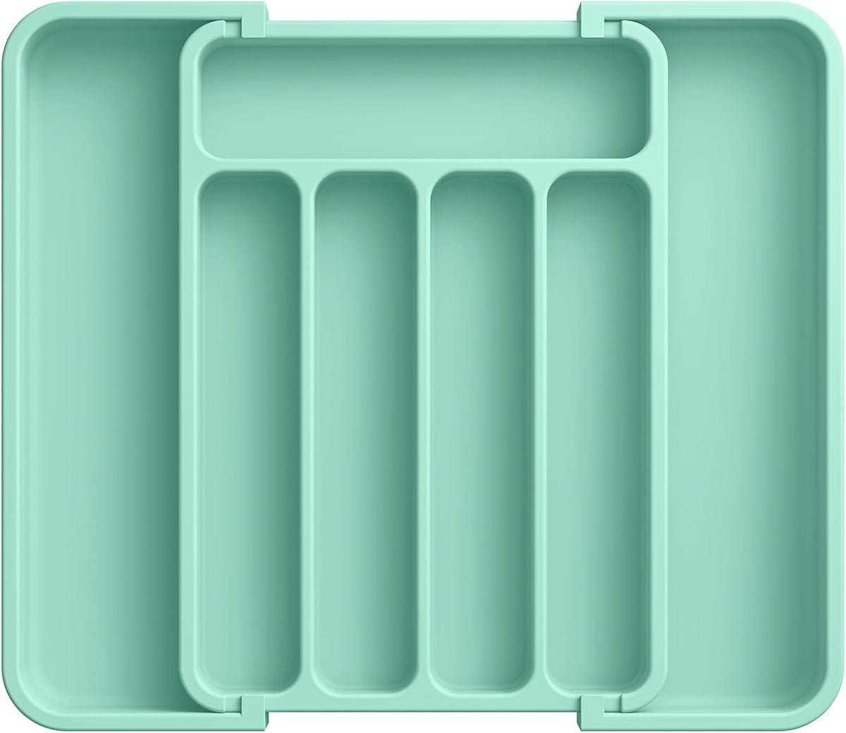 Aujen Silverware Organizer - Expandable Kitchen Drawer Organizer, Adjustable Utensil Organizer
