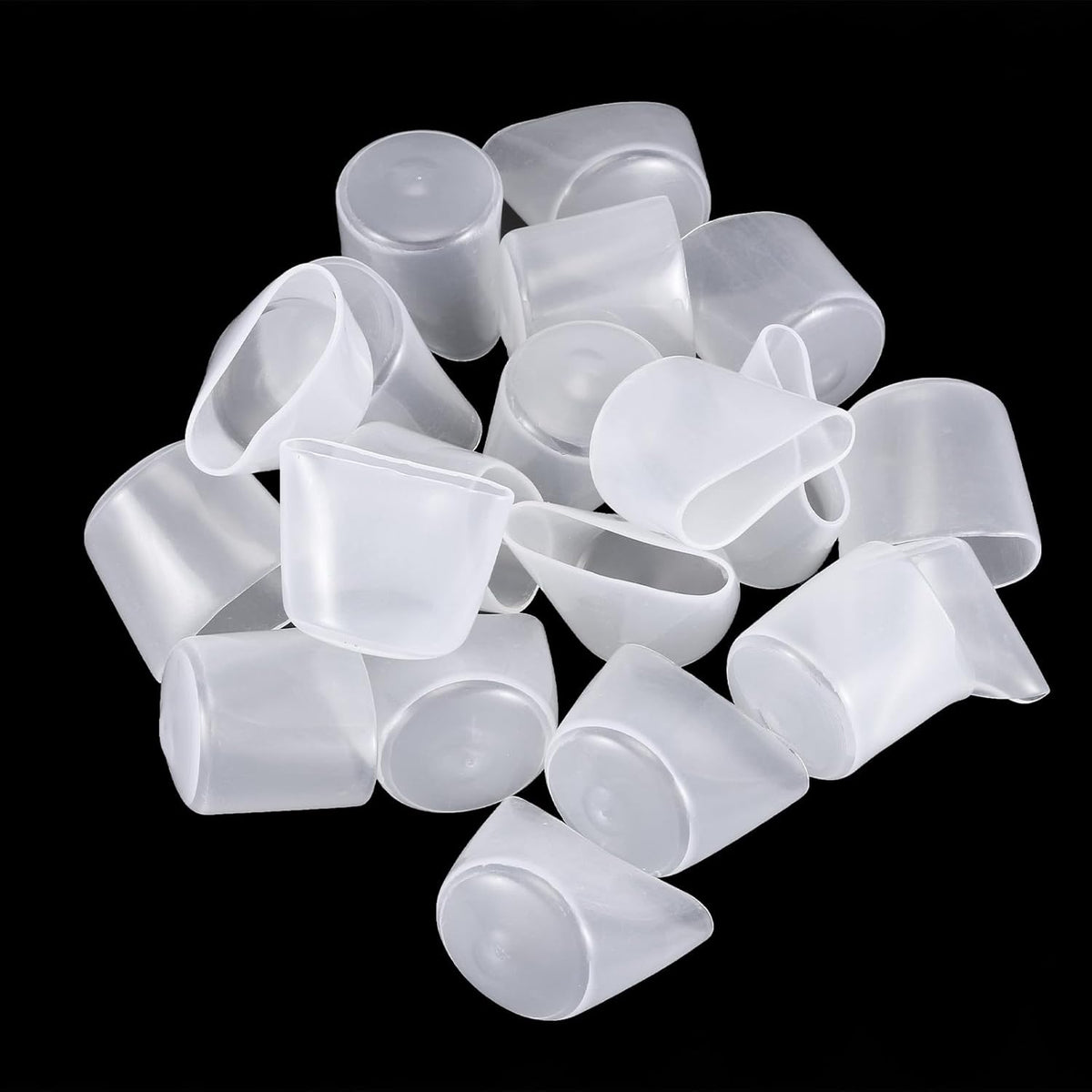 uxcell 20pcs Rubber End Caps 29mm ID Vinyl PVC Round Tube Bolt Cap Cover Screw Thread Protectors