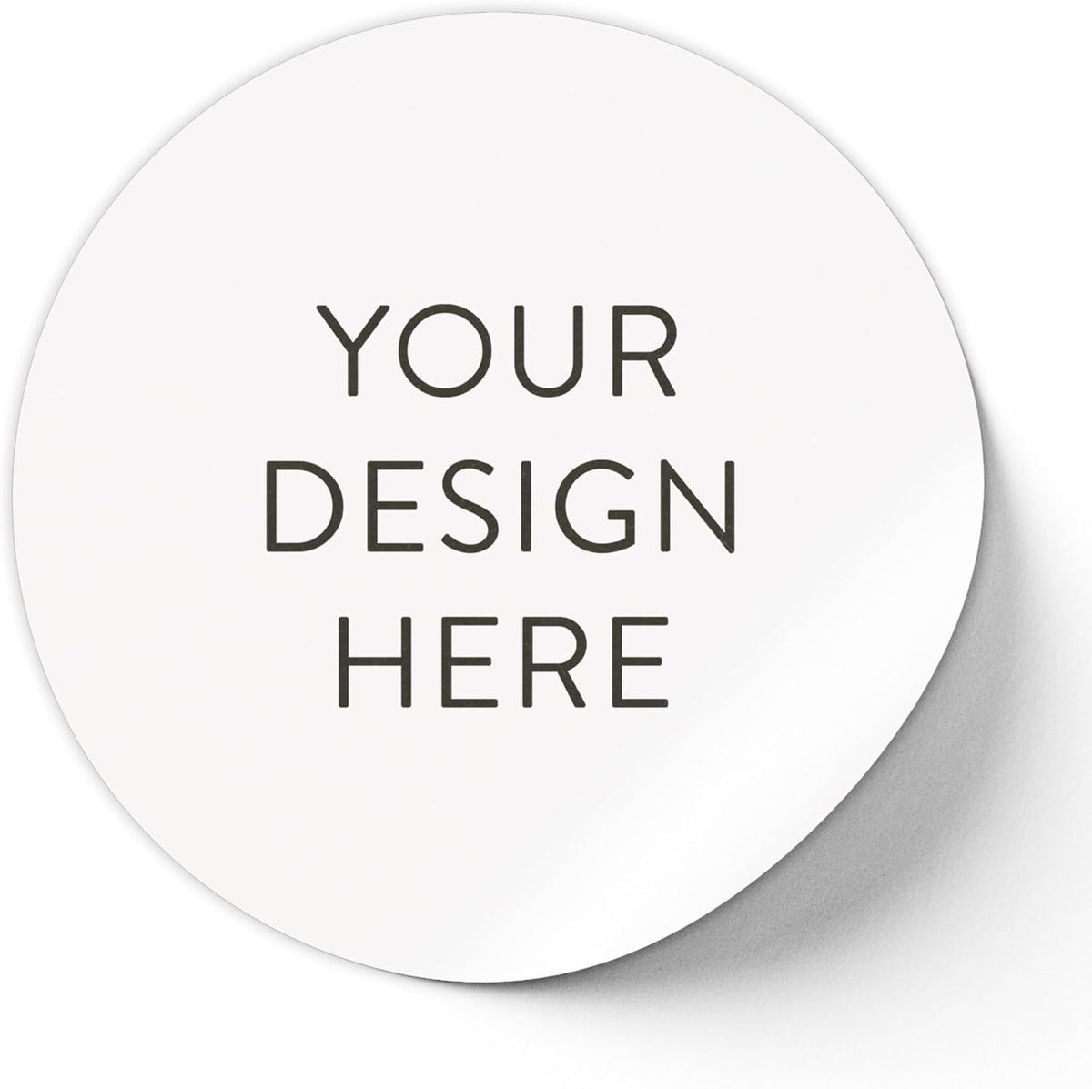 5-1000 Custom Vinyl Stickers - Upload Your own Image, Text, Design, Logo - Personalized Logo Labels