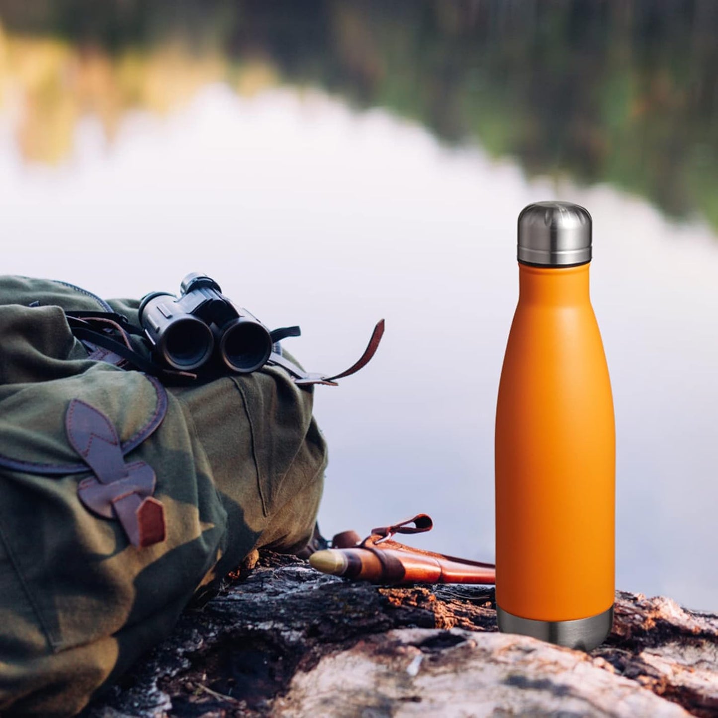 MEWAY 17oz Sport Water Bottle 12 Pack Vacuum Insulated Stainless Steel Leak-Proof Double Wall Cola