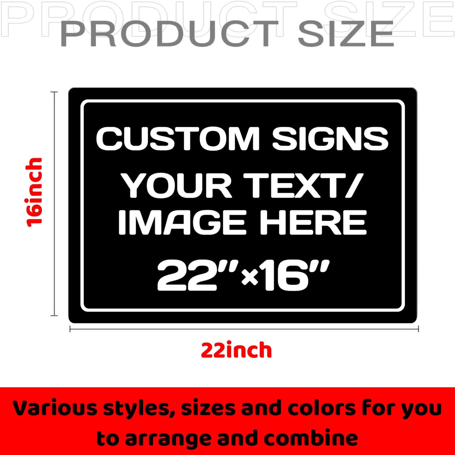 custom metal sign,Aluminum Weatherproof Metal Sign Multiple Sizes Custom Personalized Text And