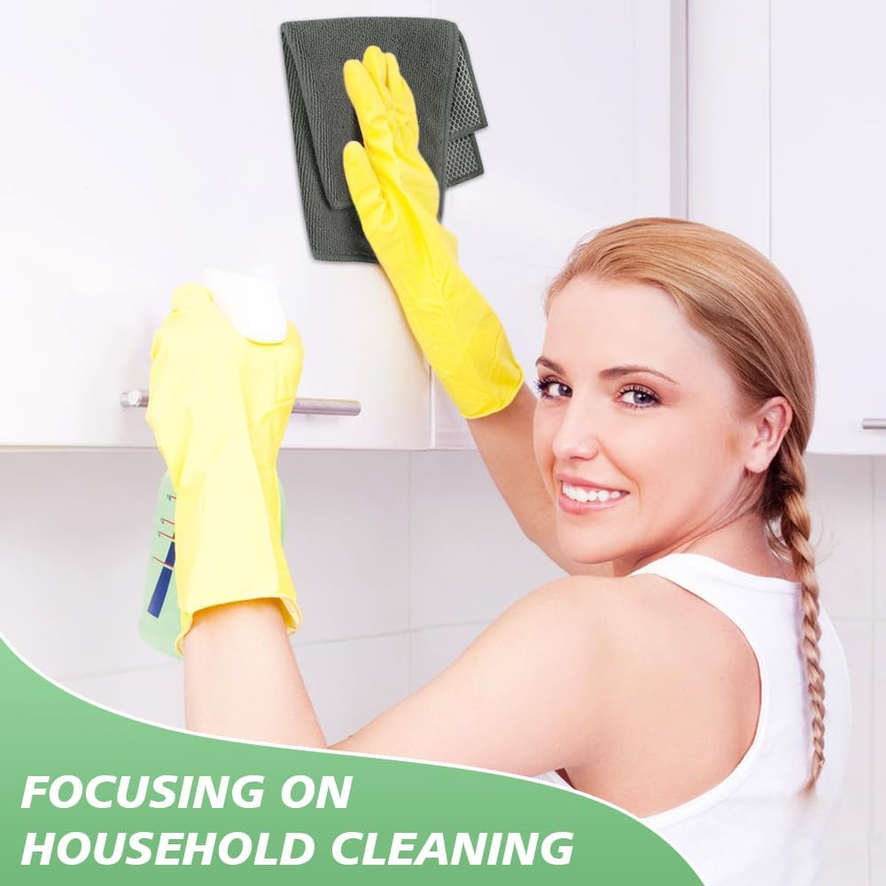SINLAND Microfiber Dish Cloths Wash Clothes for Kitchen Best Kitchen Cloths Cleaning Cloth Poly