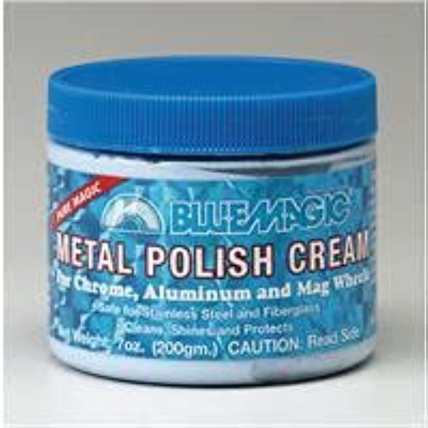 Blue Magic 400 Metal Polish Cream Non-Abrasive Tarnish and Oxidation Remover for Chrome, Aluminium