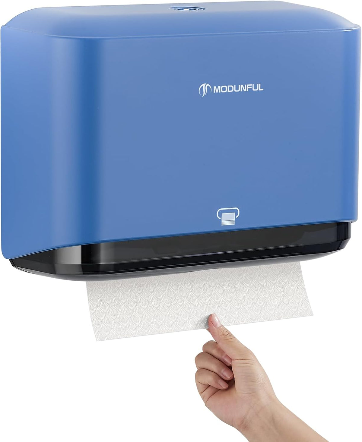 Paper Towel Dispenser Wall Mount - Adhesive Paper Wowel Holder for Bathroom Compact, Touchless Hand