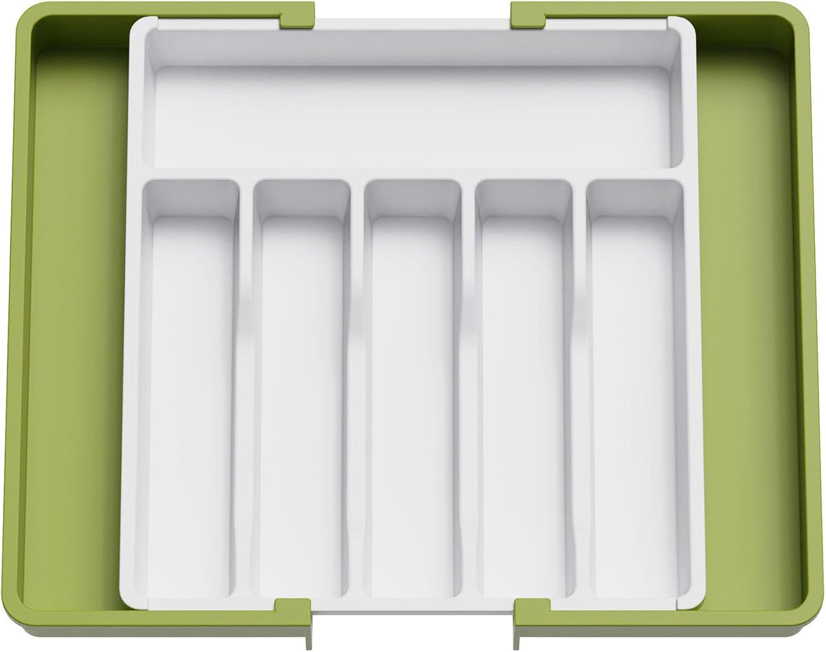 Lifewit Silverware Drawer Organizer, Expandable Utensil Tray for Kitchen, BPA Free Flatware and