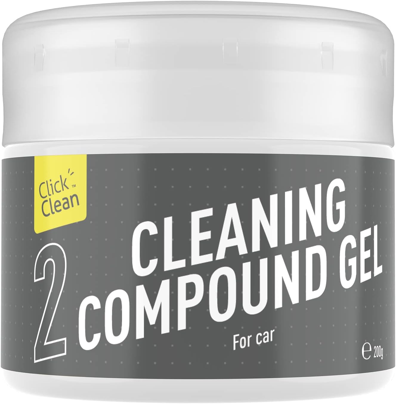 CLICK CLEAN Cleaning Gel for Car, 7oz Car Detailing Tools, Cleaning Putty Gel, Car Interior Cleaner
