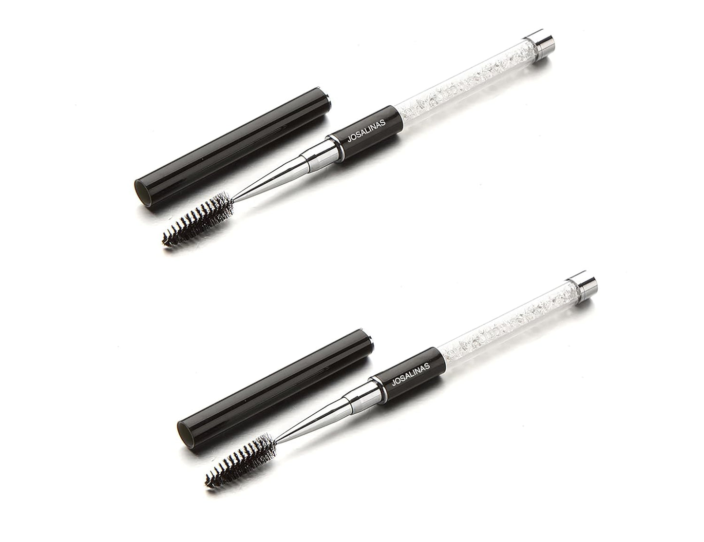 2PCS Mascara Brushes, Eyebrow Eyelash Brushes, Mascara Wands Spooly Applicators, Eye Brushes