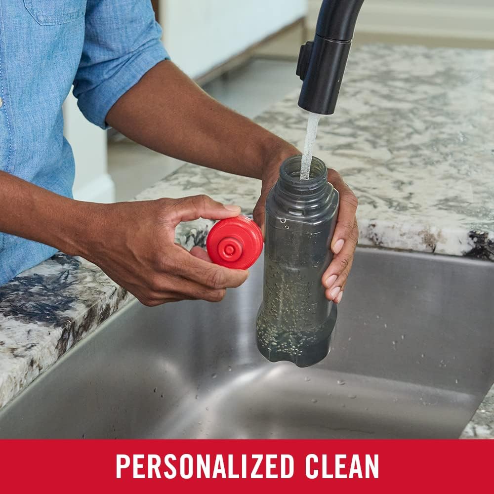 Rubbermaid Reveal Spray Mop Floor Cleaning Kit, 3 Reusable Microfiber Wet Pads, 1 Refillable