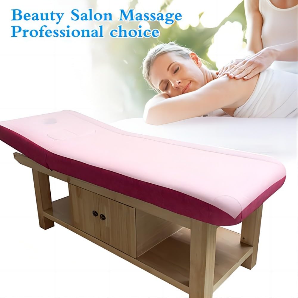 50Pcs Disposable Massage Table Sheets 31.5" x 71" Non-Woven Fabric Bed Covers for Ultimate Hygiene