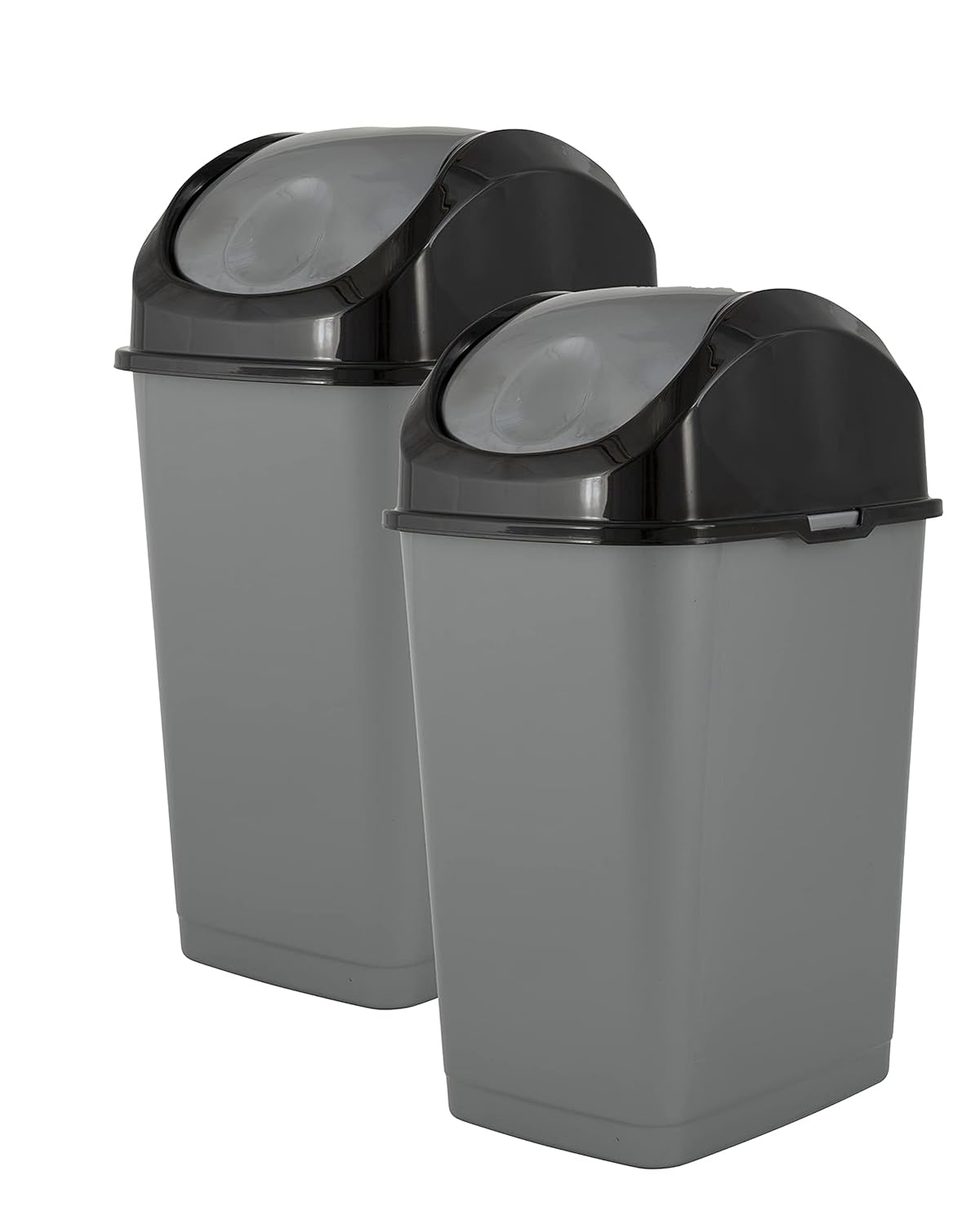 Superio Office Trash Can with Lid 9 Gallon Kitchen Garbage Can Bedroom Waste Basket 37 Qt. Swing