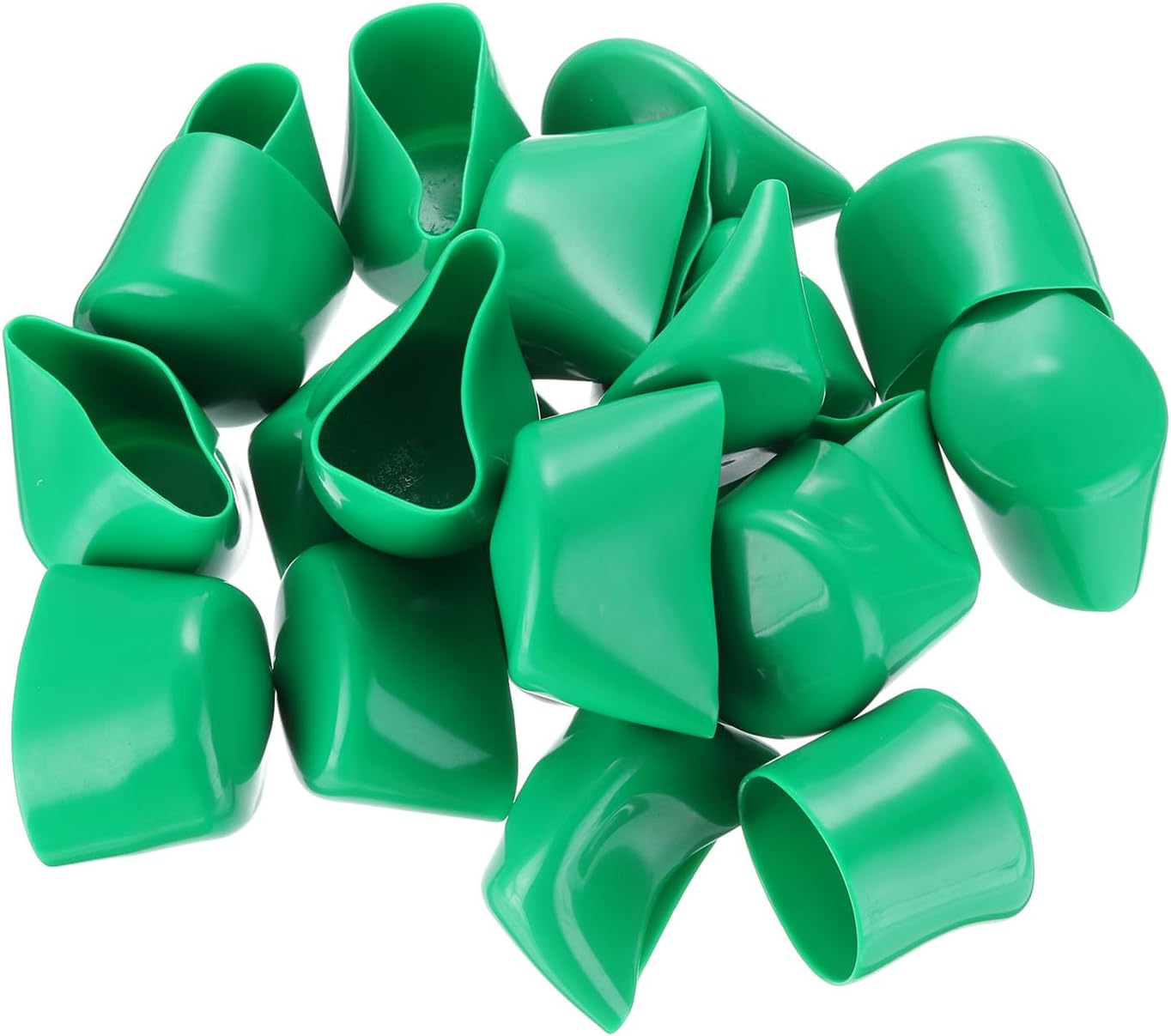uxcell 20pcs Rubber End Caps 50mm(2 Inch) ID Vinyl PVC Round Tube Bolt Cap Cover Screw Thread