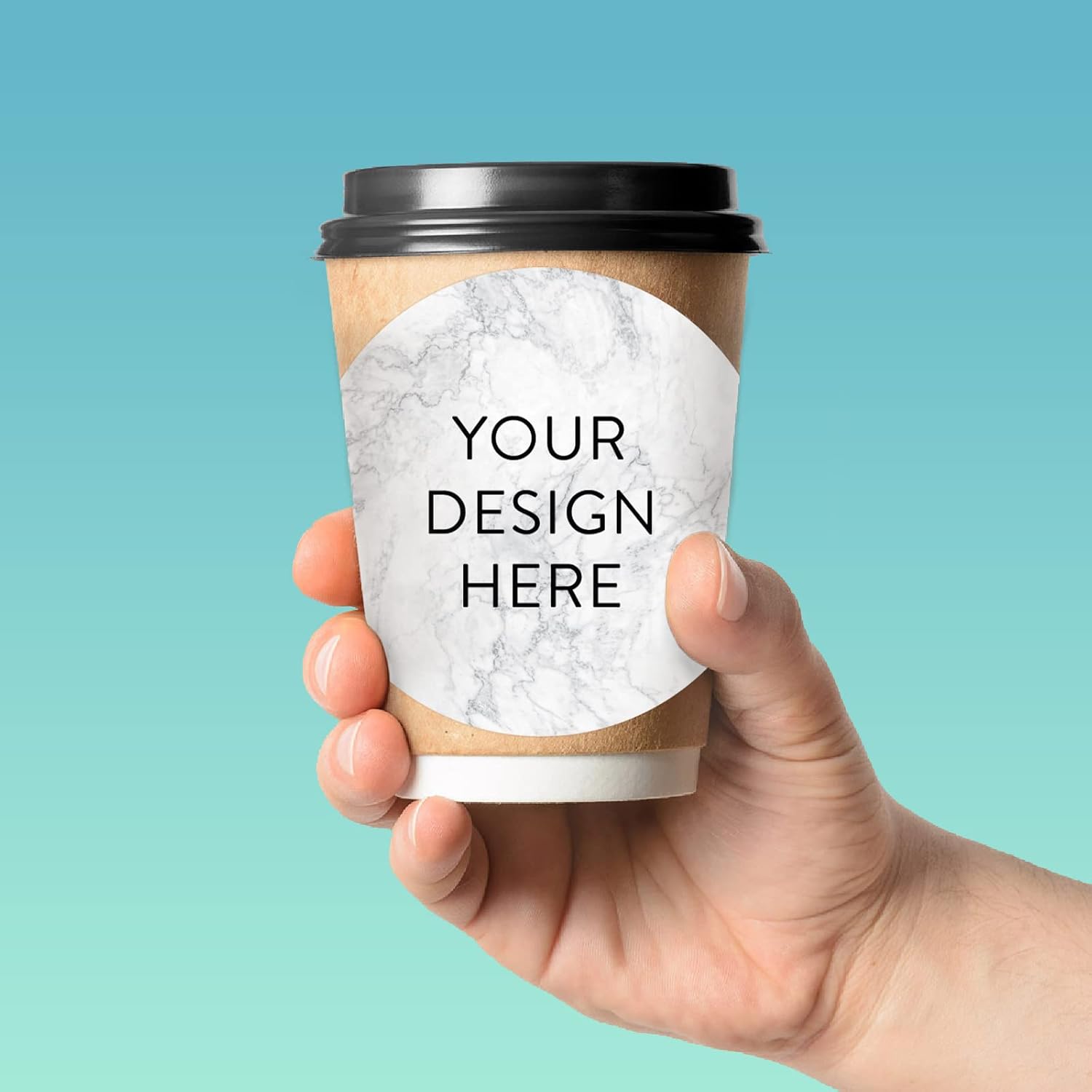 100 Custom Vinyl Stickers - Upload Your own Image, Text, Design, Logo - Personalized Logo Labels