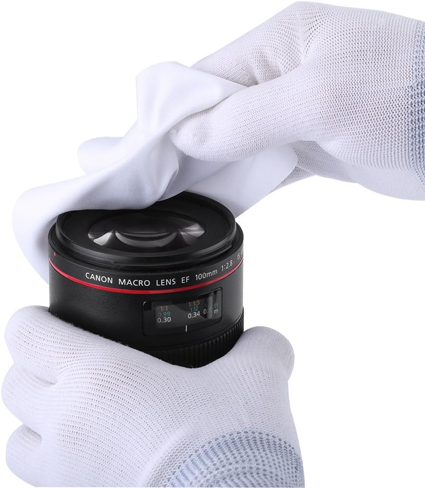 100Pcs Bag Microfiber Dusting Cloth Dust- Cloth 6inch Clean Cloth Anti-static Microfiber Cleanroom