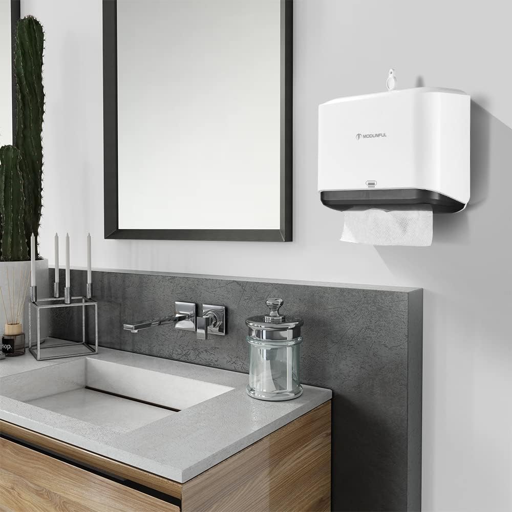 Paper Towel Dispenser, Paper Towel Holder Wall Mount, Bathroom Hand Paper Towels Dispensers