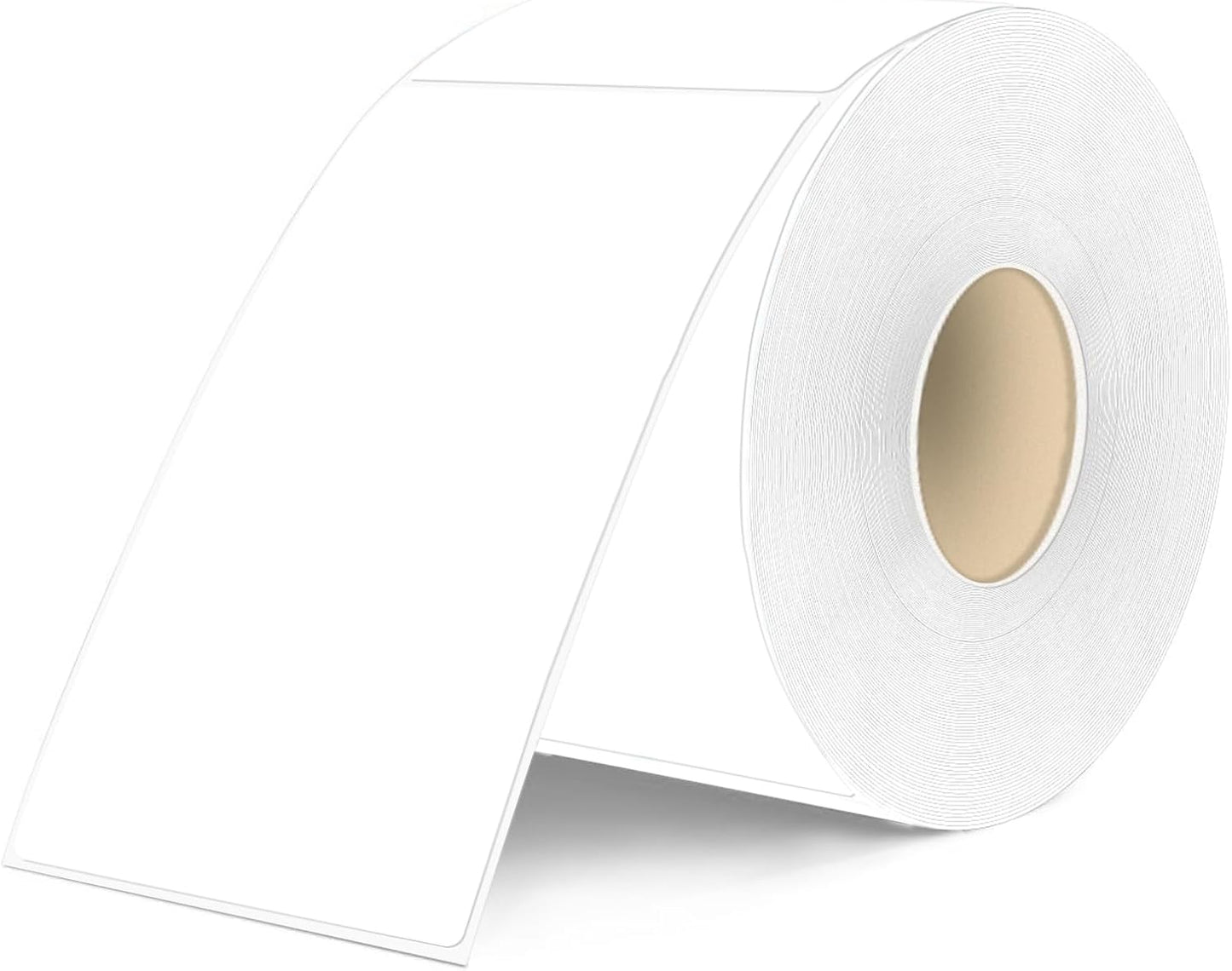 3×5 Inch White Removable Thermal Labels,Waterproof Thermal Label,240 Sheets per Roll with