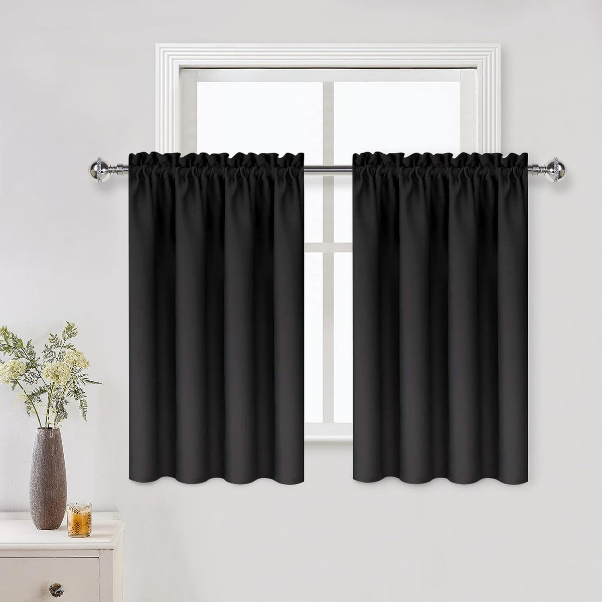 DWCN Blackout Curtains for Living Room Thermal Insulated, Energy Saving & Noise Reducing Bedroom