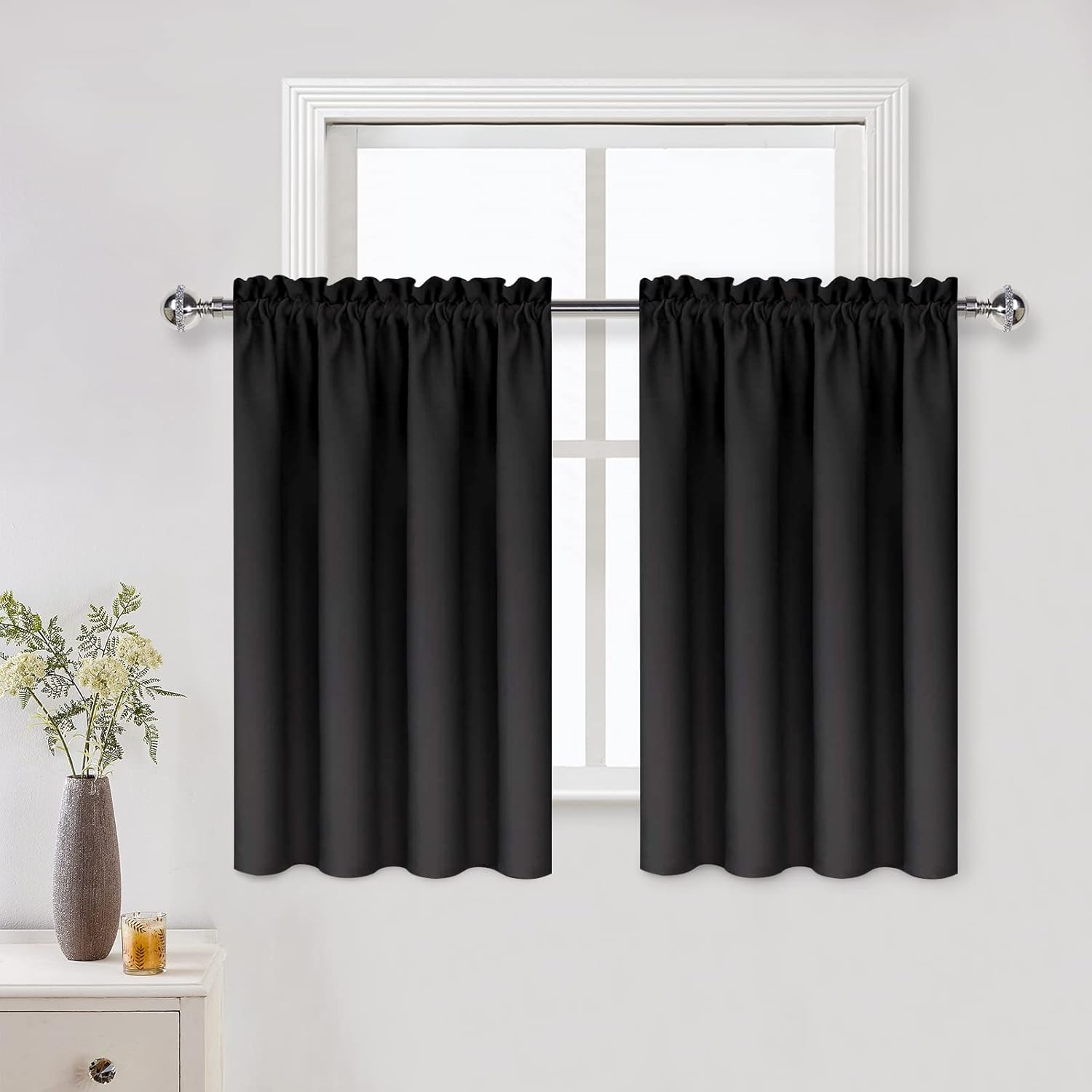 DWCN Blackout Curtains for Living Room Thermal Insulated, Energy Saving & Noise Reducing Bedroom