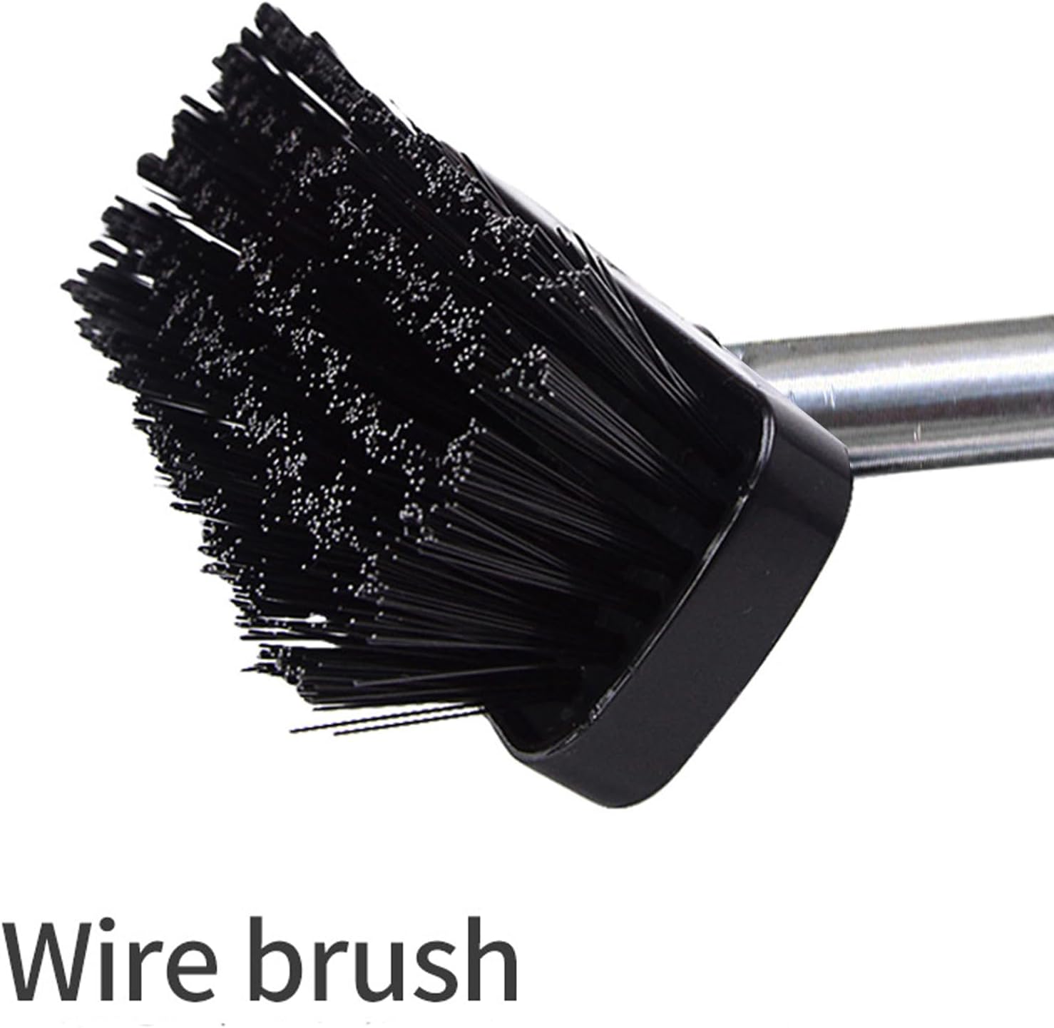 Push Broom Brush Stiff Bristles Floor Cleaning Brush Multi-Purpose Scrubber Brushes for Bathroom