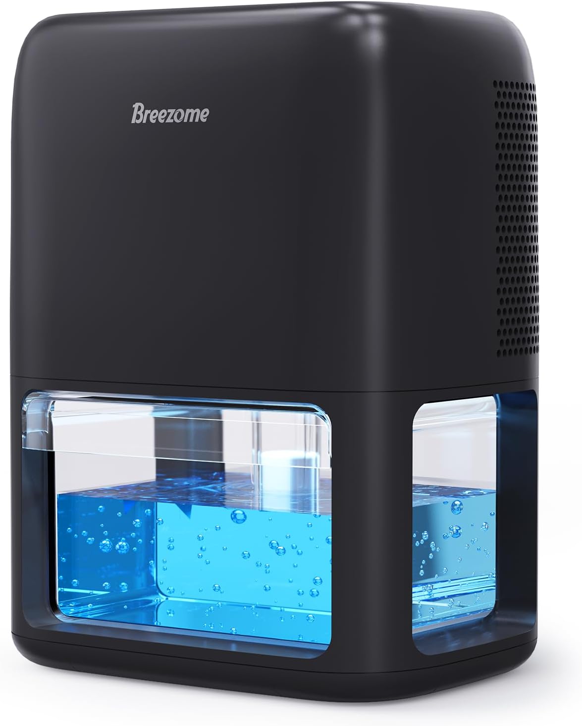 BREEZOME 60 OZ Dehumidifiers for Home, Dual-Semiconductor Quiet Dehumidifier with Timer Auto-Off