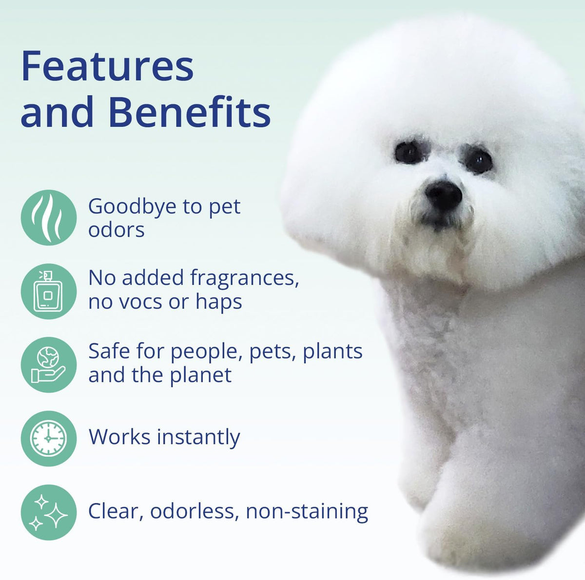 Concentrated Pet Urine Odor Eliminator, Ideal for Cat, Dog Poo and Urine Smell, Versatile & Natural