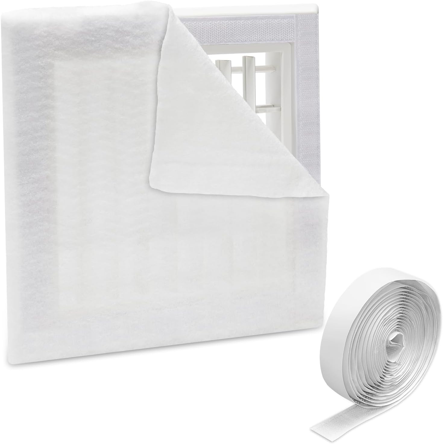 UCINNOVATE MERV 13 Air Vent Filters, 39"x90" Electrostatic Vent Filter Kit with 125" Installation