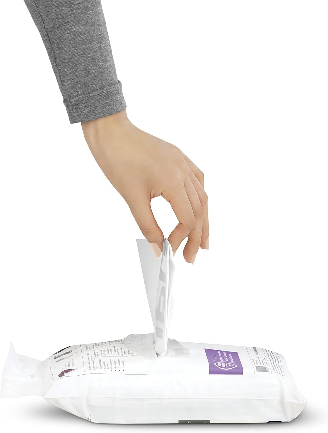 simplehuman Code H 60 Count, Dispenser Pack Custom Fit Liners, Drawstring Trash Bags, 30-35 Liter /