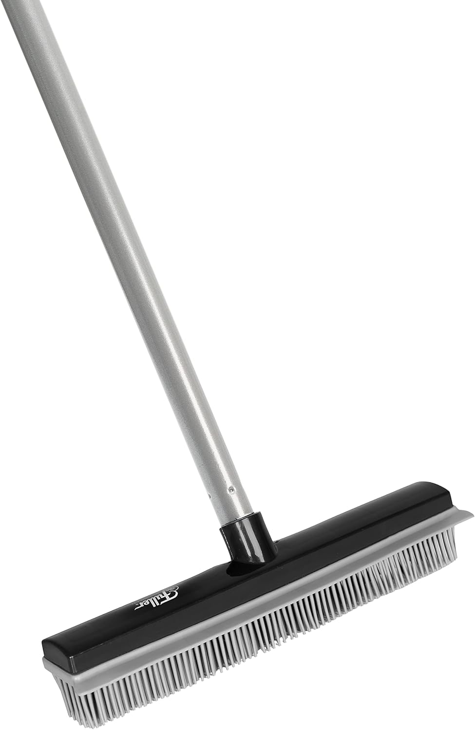 Fuller Brush Rubber Broom – for Carpets Floors Stairs Upholstery – Electrostatic Action Removes Pet