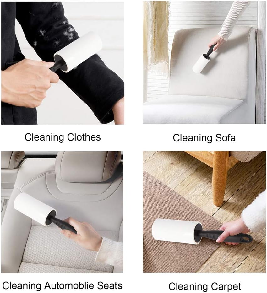 Lint Rollers for Pet Hair Extra Sticky, Pet Hair Remover Set Brush for Dog & Cat Hair Removal