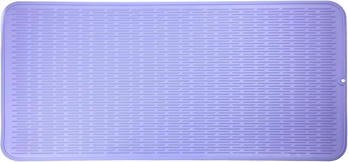 Silicone Dish Drying Mat for Multiple Usage,Easy clean,Eco-friendly,Heat-resistant Silicone Mat for