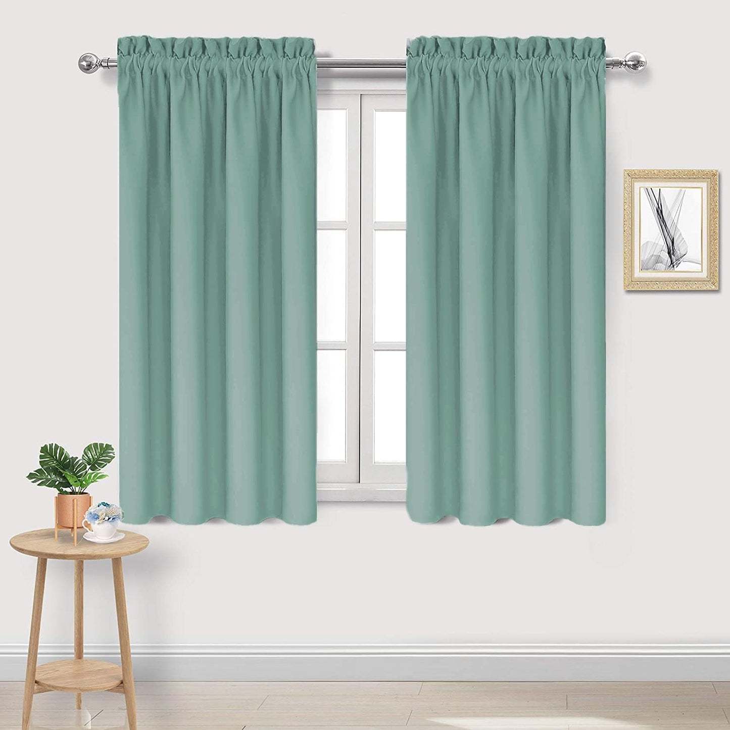 DWCN Blackout Curtains for Living Room Thermal Insulated, Energy Saving & Noise Reducing Bedroom