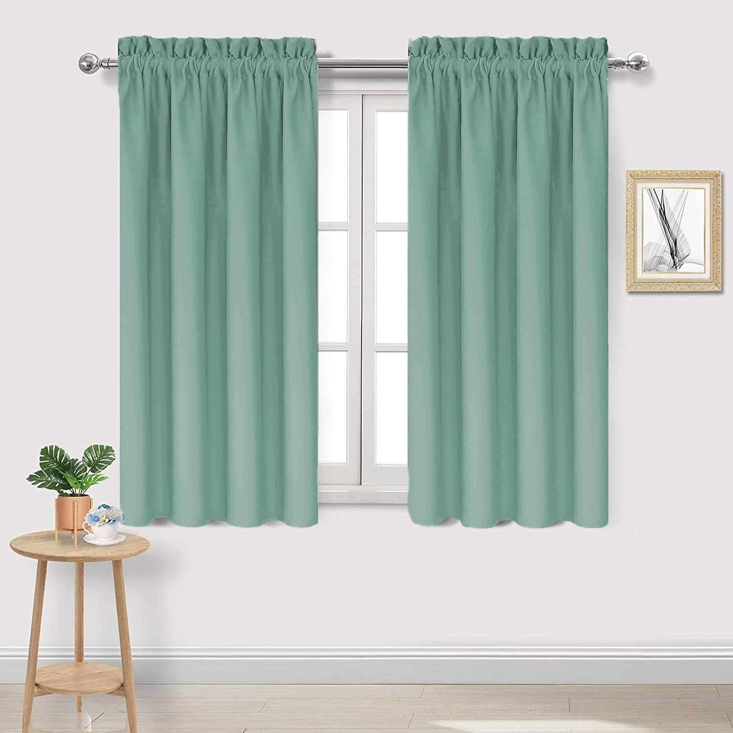 DWCN Blackout Curtains for Living Room Thermal Insulated, Energy Saving & Noise Reducing Bedroom