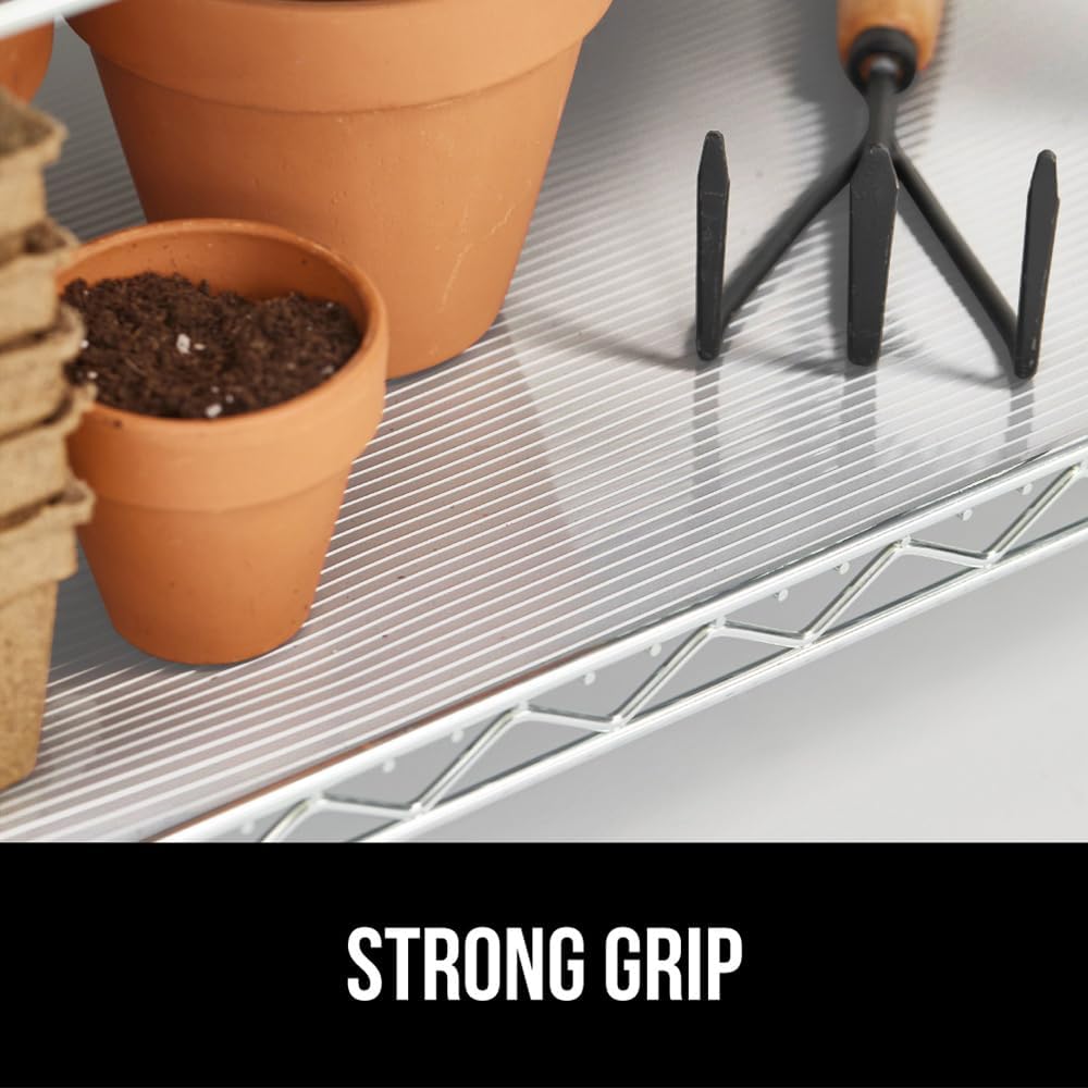 GORILLA GRIP DuraGuard Shelf Liner, 17.5x30 Non-Adhesive Cabinet Liners for Kitchen Drawers