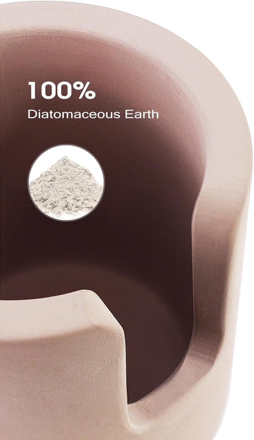 Stone Sponge Holder for Countertop Organizer, Quick Dry Diatomite Sponge Holder, Diatomaceous Earth