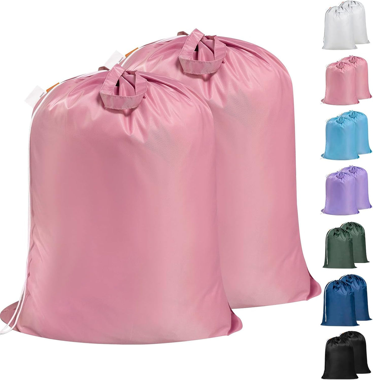 Polecasa Heavy Duty Large Laundry Bag with 130gsm Tear Resistant Fabric and Handles, Easy to Carry
