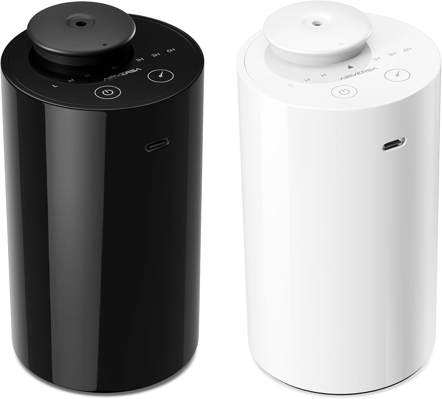 Waterless Diffuser for Essential Oil, Battery Operated Nebulizer, 0.7 Fl.Oz./ 20mL Capacity, Mini