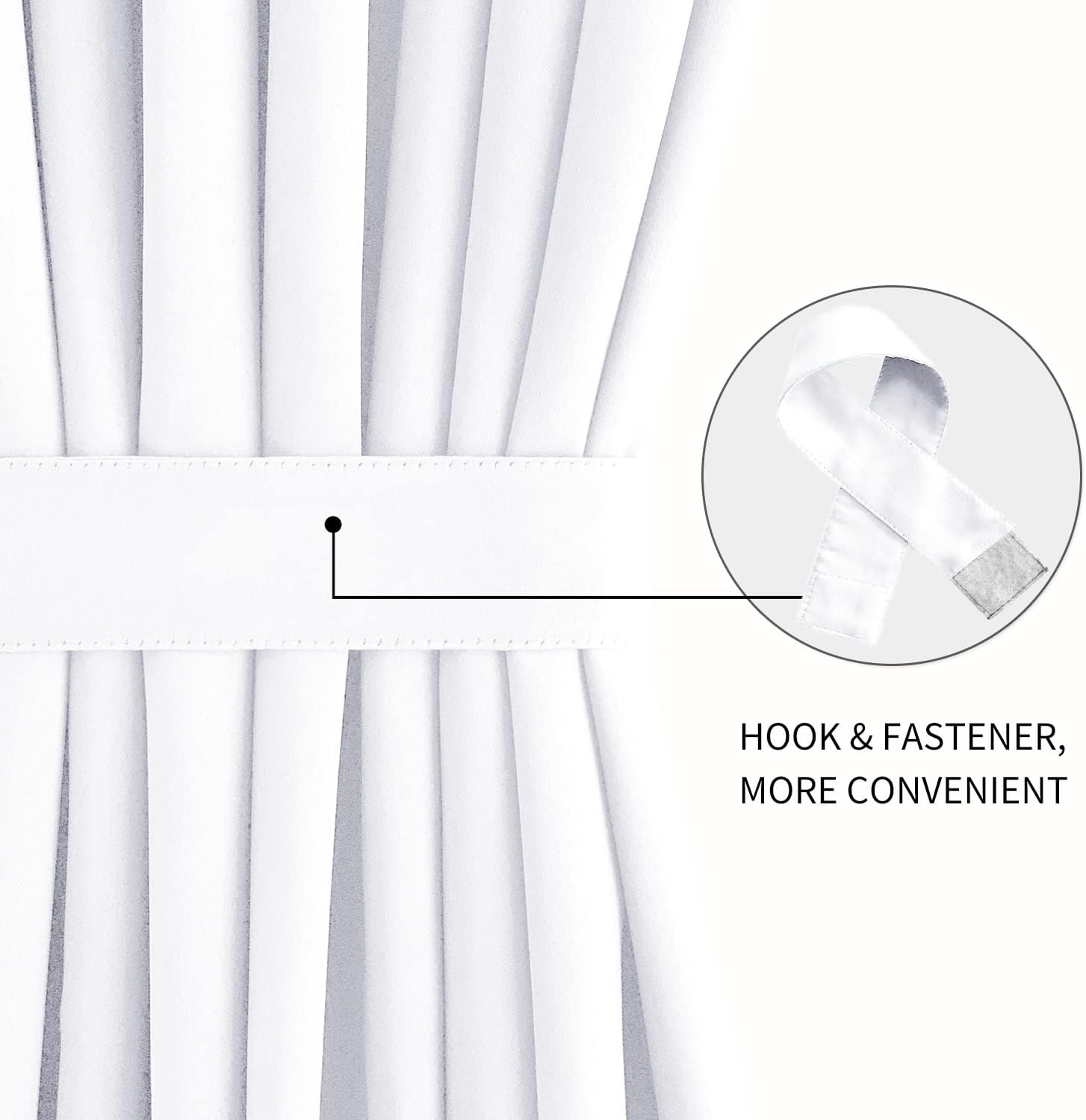DWCN French Door Curtains – Rod Pocket Thermal Curtain for Doors with Glass Window, Kitchen and